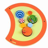 Jeu mural Chenille : Toupie