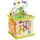Grand cube multi-activités en bois