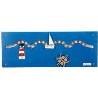 Jeu mural Bateau sur la mer
