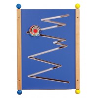 Grand jeu mural Zick Zack bleu