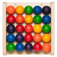 Petit jeu mural Boules de couleur