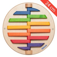 Jeu mural rond 12 pcs colorées