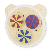 Jeu mural Ours : les roues