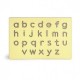 Panneau mural Lettres minuscules