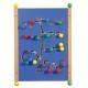Grand jeu mural Road Runner bleu