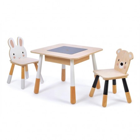 Ensemble table et 2 chaises enfant