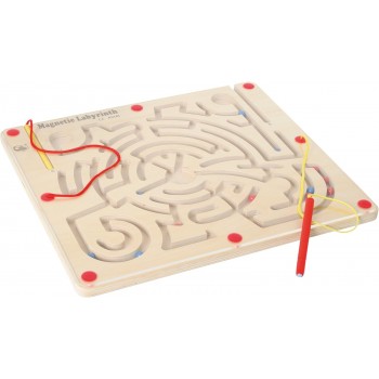 Grand labyrinthe magnétique bois