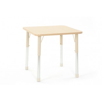Table enfant en bois de forme carrée