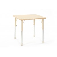 Table enfant en bois de forme carrée