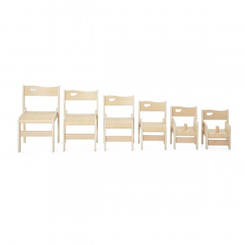 Lot de deux chaises basses enfant