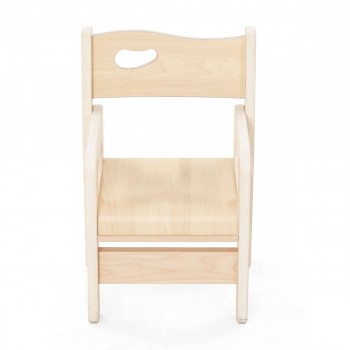 Lot de deux chaises basses enfant (avec accoudoirs)